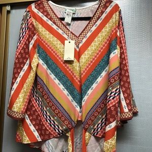Blouse colorful